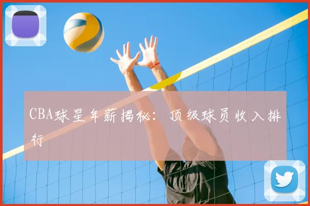 CBA球星年薪揭秘:顶级球员收入排行